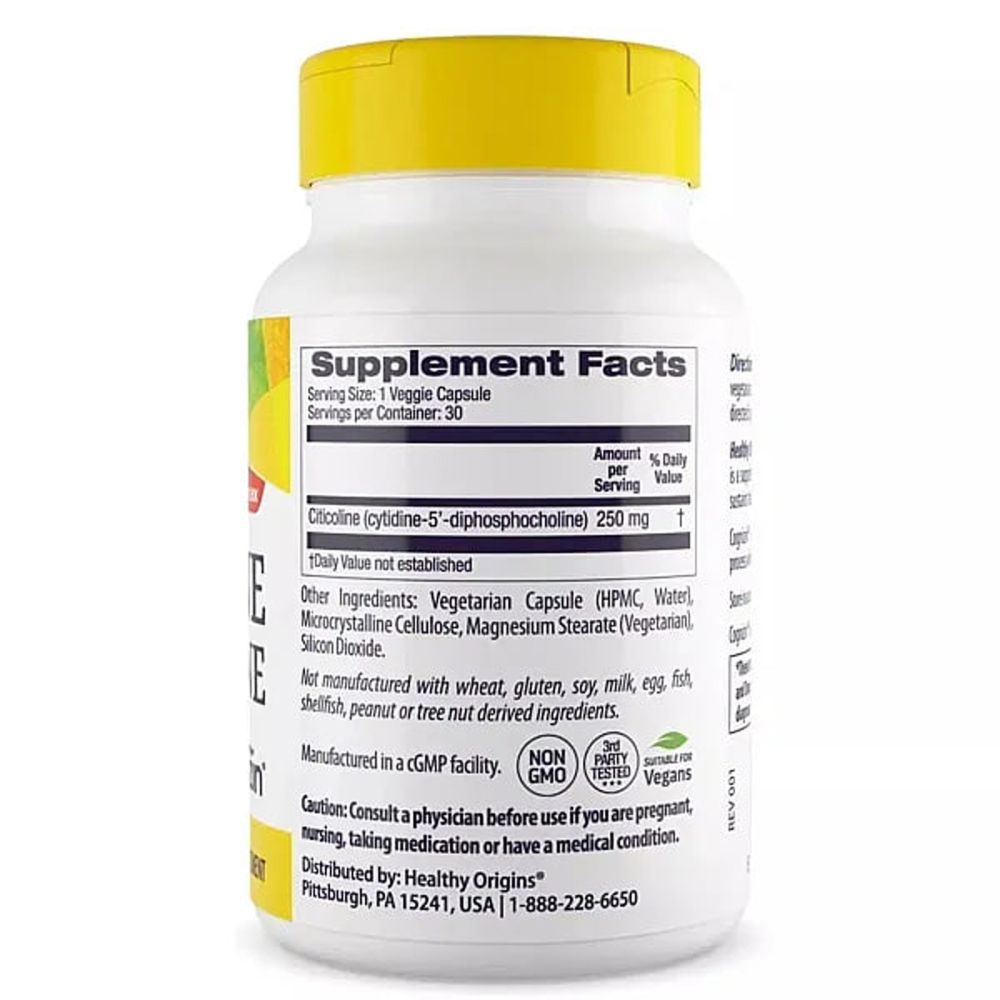 Healthy Origins Cognizin Citicoline 250 mg