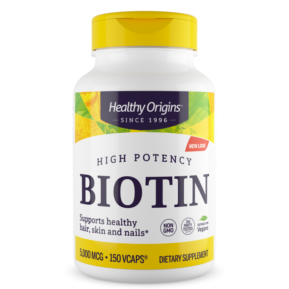 Healthy Origins Biotin High Potency 5000 mcg