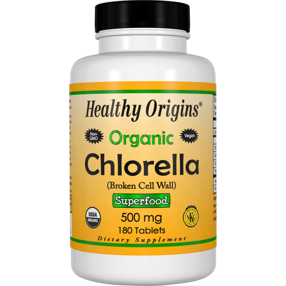 Healthy Origins Organic Chlorella 720 таблеток