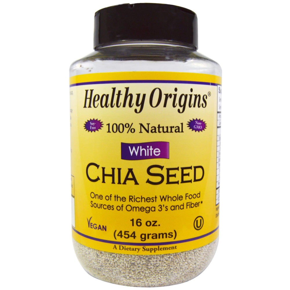 Healthy Origins 100% Natural White Chia Seed