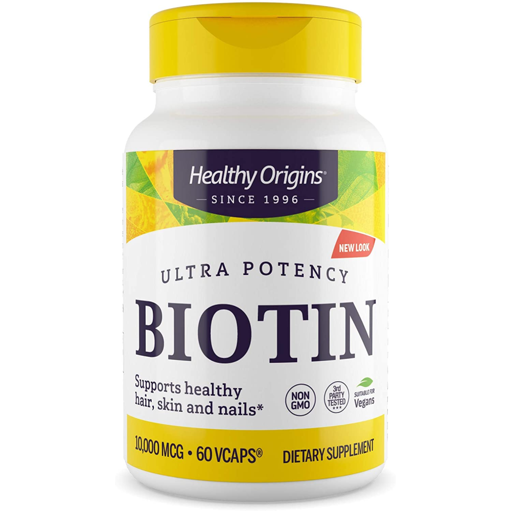Healthy Origins Biotin High Potency 10000 mcg
