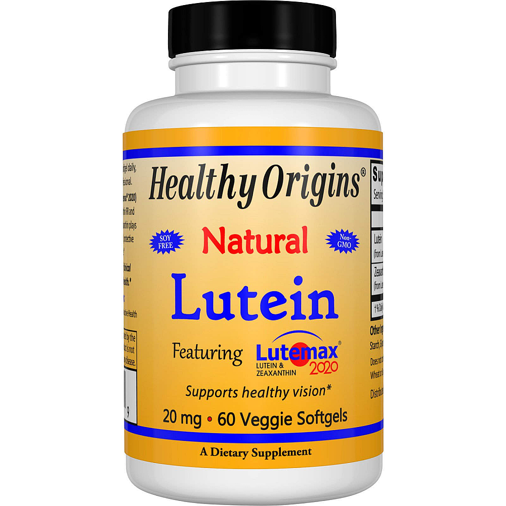 Healthy Origins Lutein Natural 20 mg