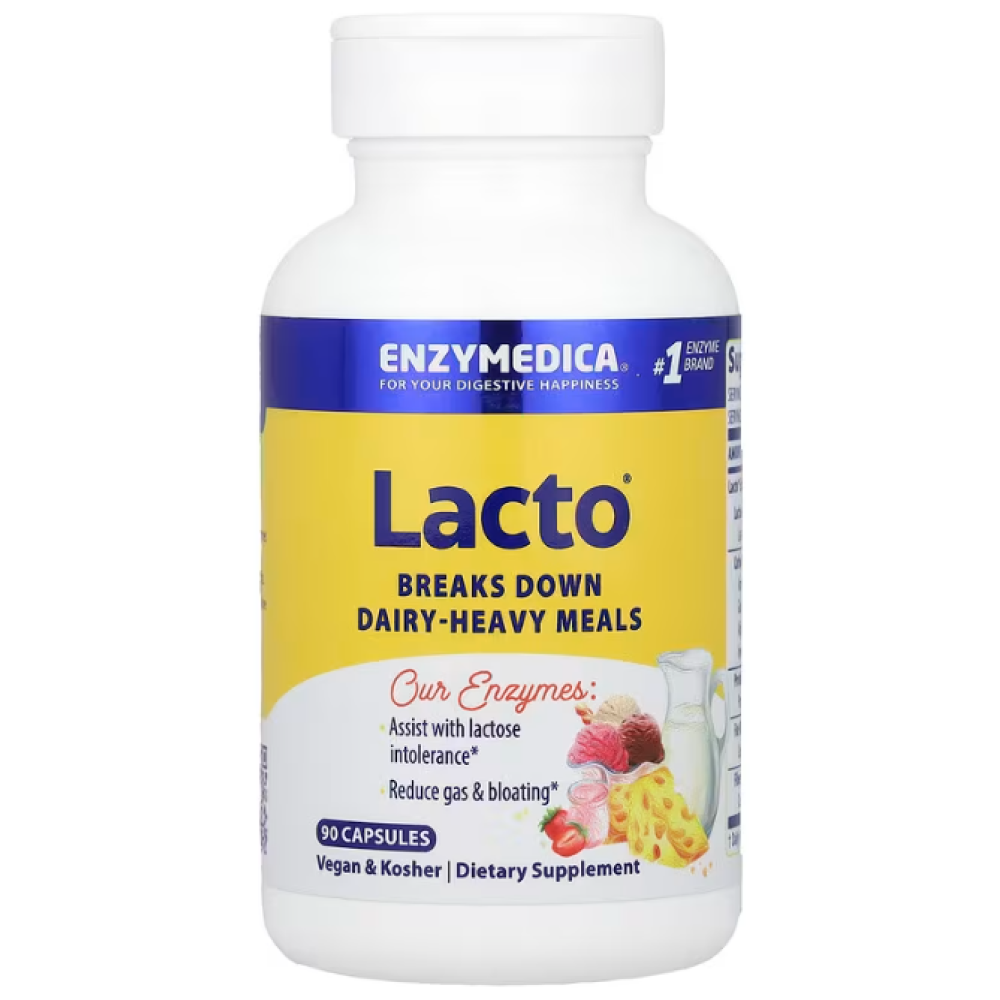 Enzymedica Lacto Most Advanced Dairy Digestion Formula