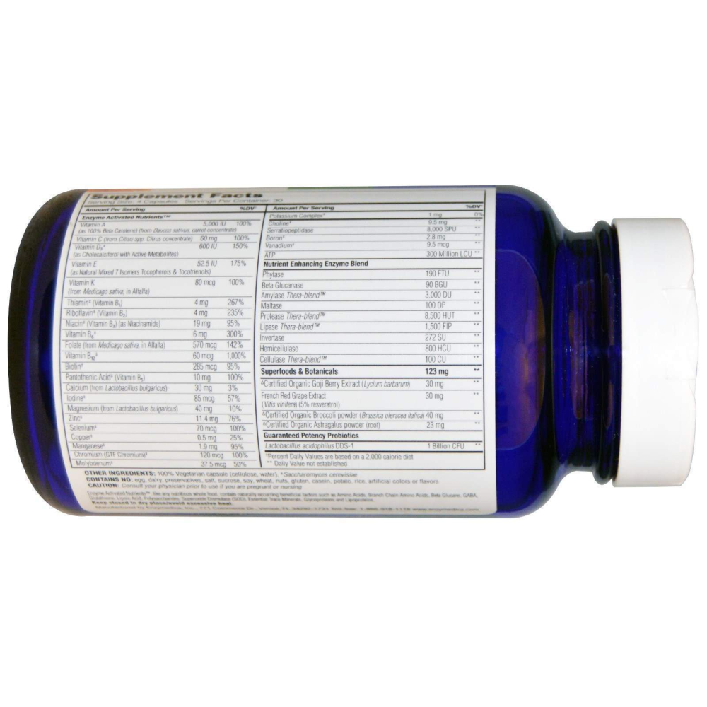 Enzymedica Enzyme Nutrition Multi-Vitamin Womens 50