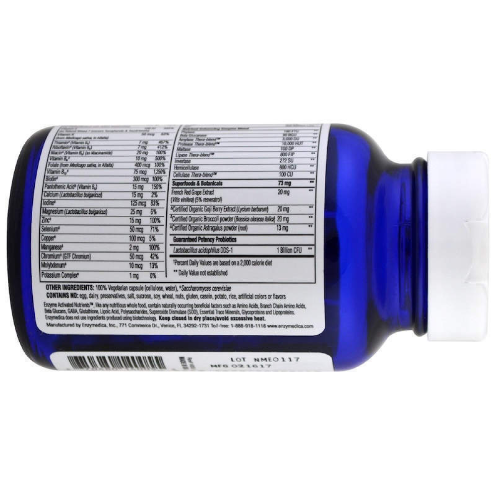 Enzymedica Enzyme Nutrition Multi-Vitamin Mens