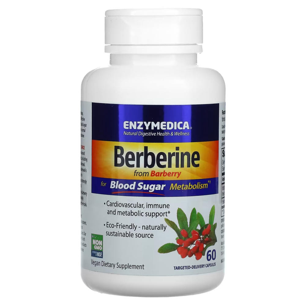 Enzymedica Berberine for Blood Sugar Metabolism