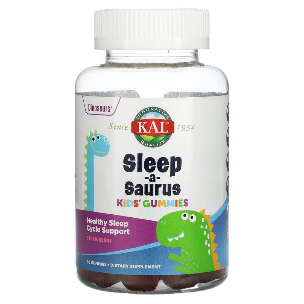 KAL Sleep-a-Saurus Kid's Gummies Strawberry