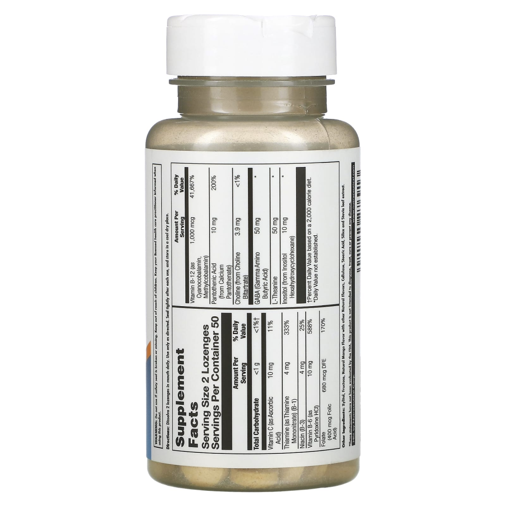 KAL GABA L-Theanine Stress B Lozenge