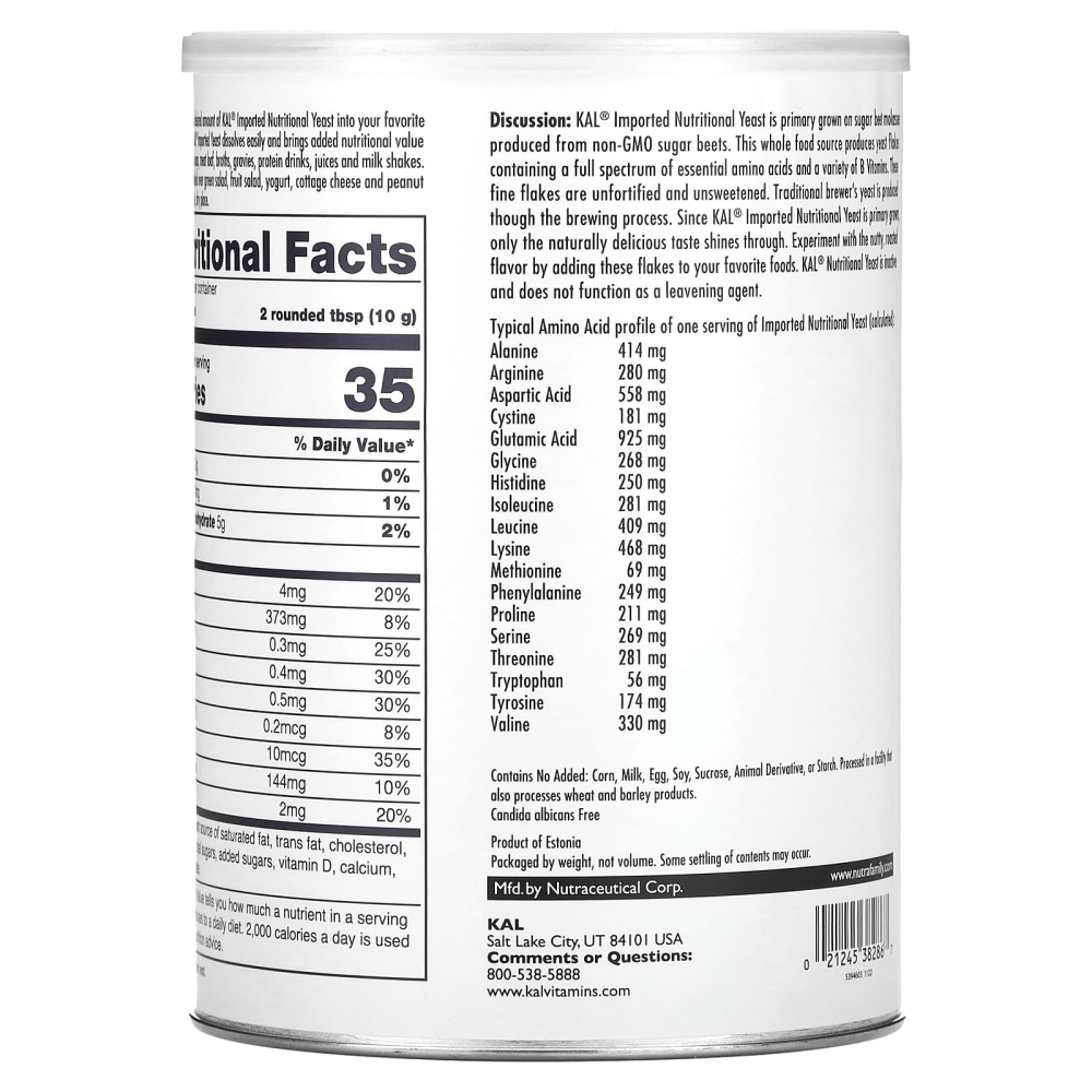 KAL Imported Nutritional Yeast Fine Flakes