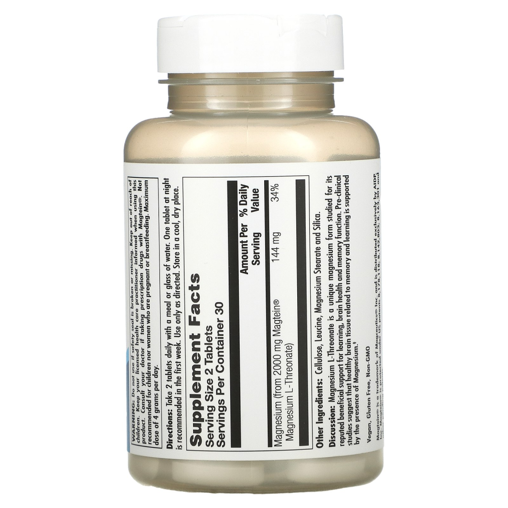 KAL Think Magnesium L-Threonate 2000 mg