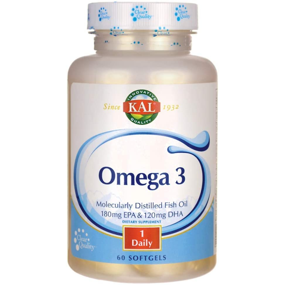 KAL Kal Omega 3 Fish 180/120 1000mg
