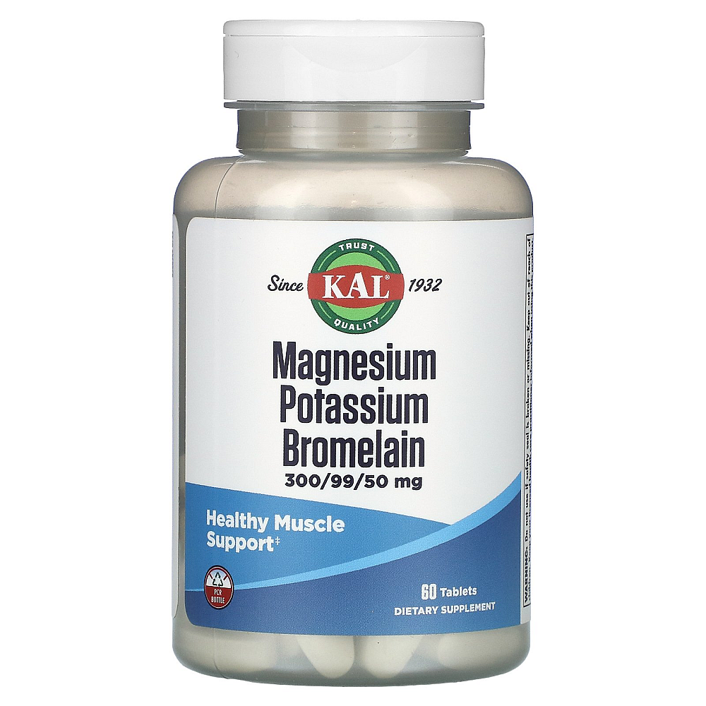 KAL Magnesium Potassium Bromelain