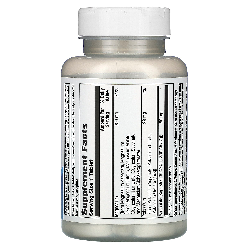 KAL Magnesium Potassium Bromelain