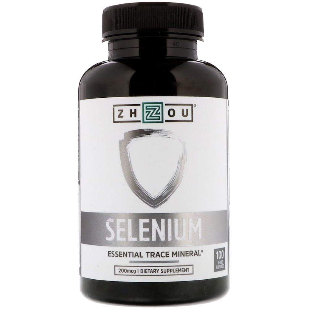 Zhou Nutrition Selenium Essential Trace Mineral 200 mcg