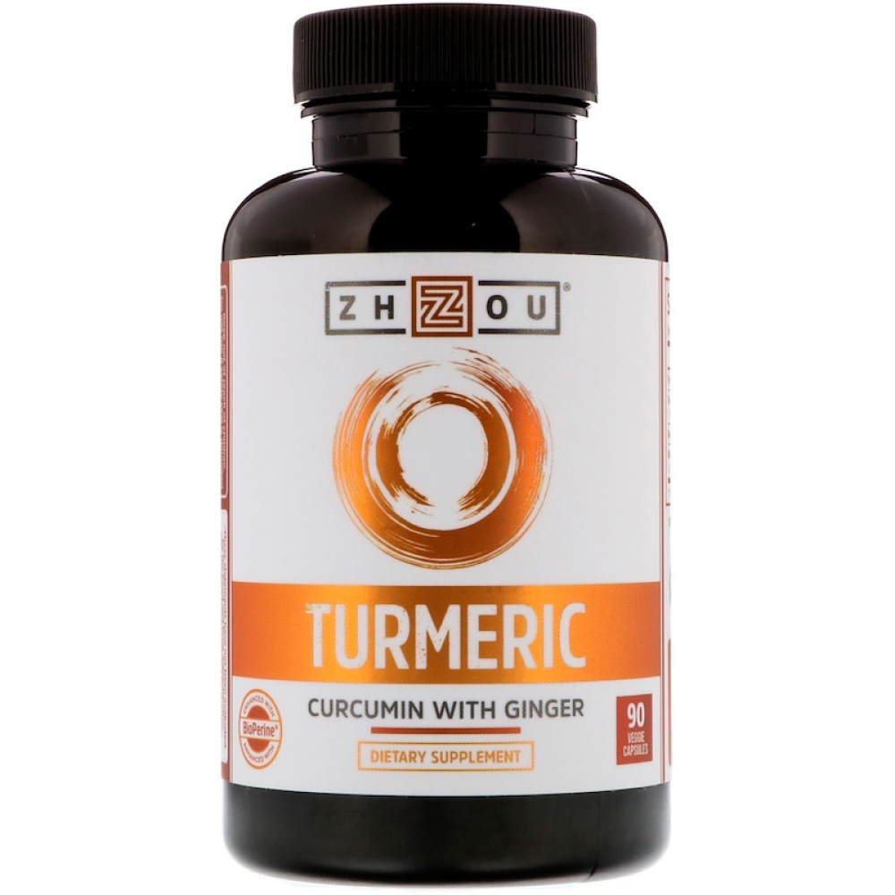 Zhou Nutrition Turmeric Curcumin with Ginger