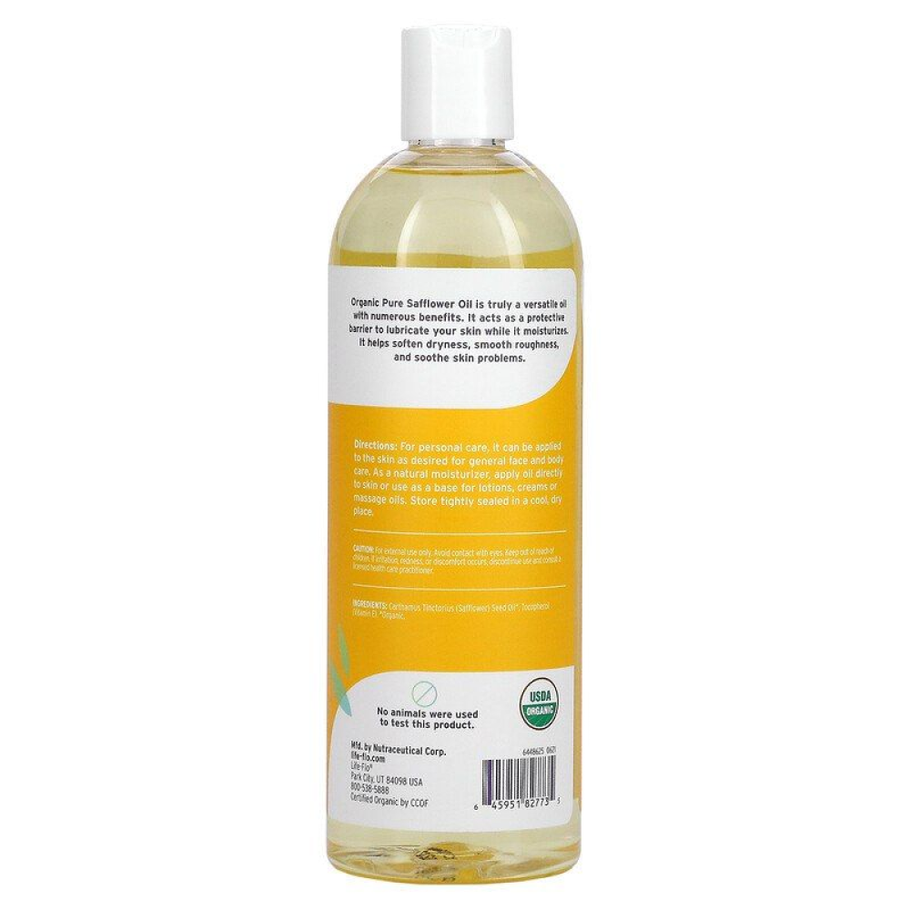 Life Flo Health Pure Safflower Oil Skin Care
