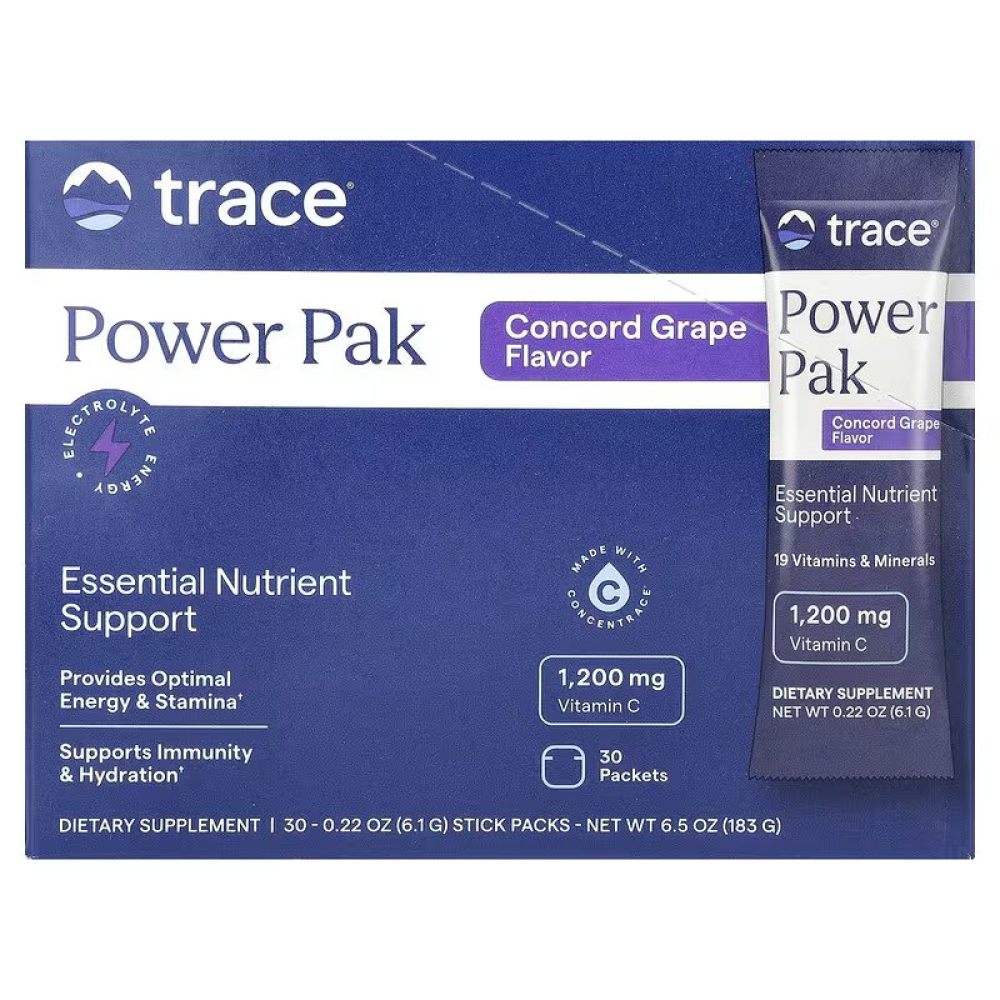 Trace Power Pak Essential Nutrient Support Concord
