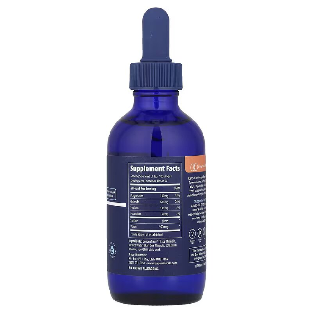 Trace Minerals Research Keto Electrolyte Drops