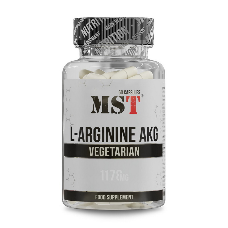 MST L-Arginine AKG 1178 mg 60 капсул
