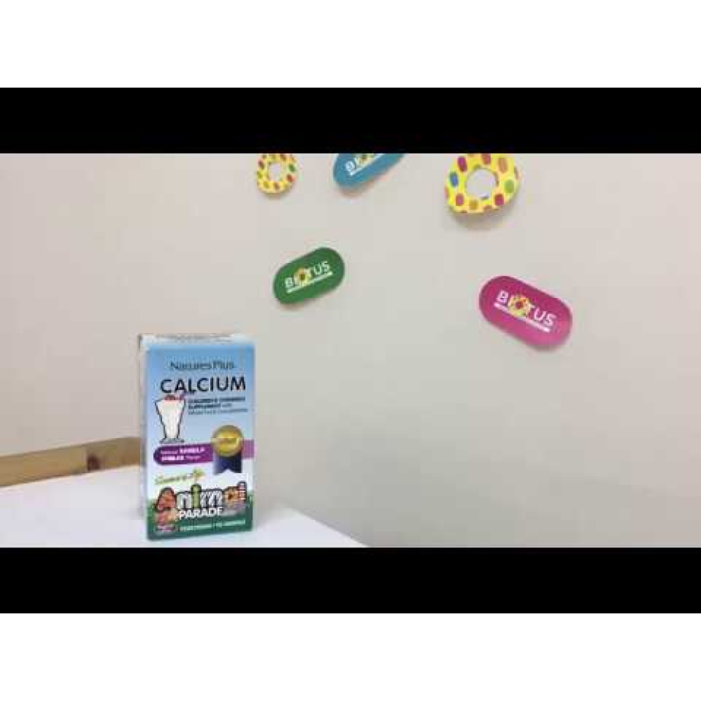 Natures Plus Source of Life Animal Parade Calcium Childrens Chew