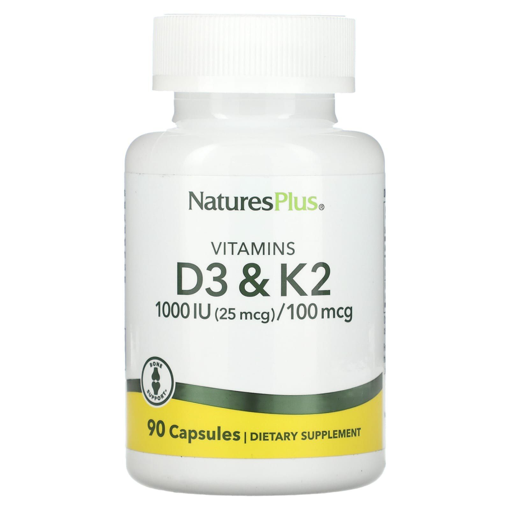 NaturesPlus Vitamin D3 & K2