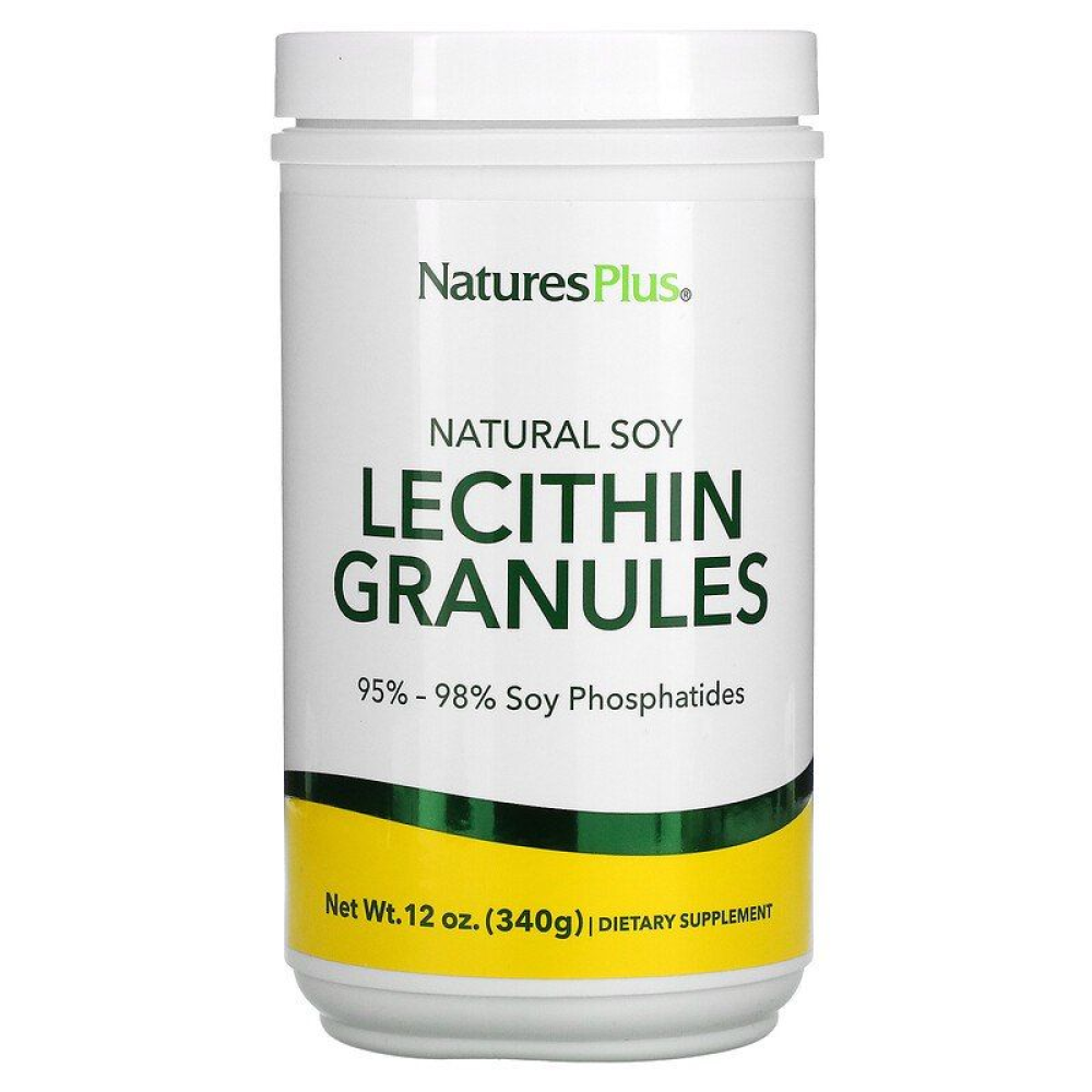 Natures Plus Lecithin Granules Natural Soya
