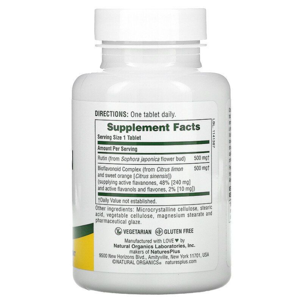 Natures Plus Biorutin 1000 mg