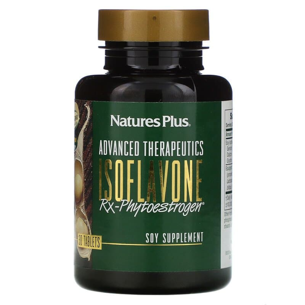 Natures Plus Advanced Therapeutics Isoflavone RxPhytoestrogen