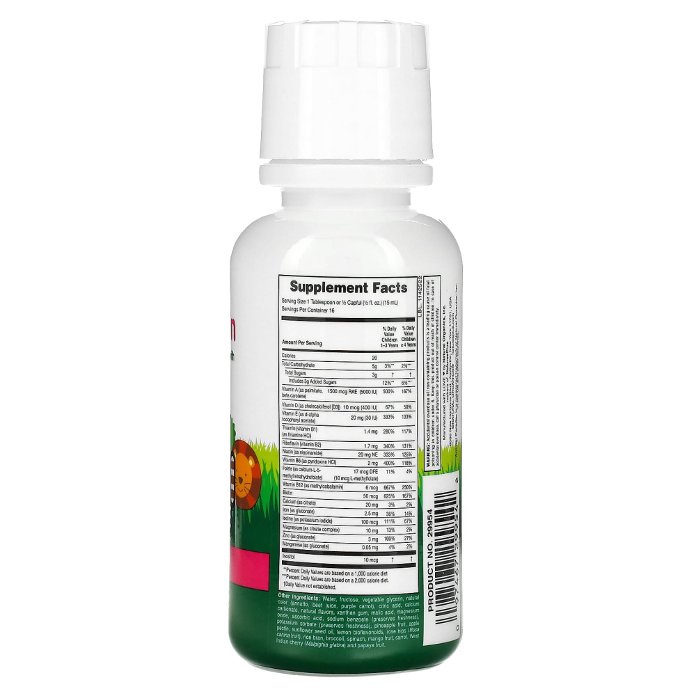 Natures Plus Source of Life Animal Parade Liquid Childrens Mult