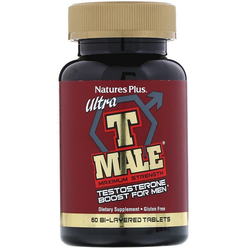 Natures Plus Ultra TMale Testosterone Boost for Men Maximum Stre