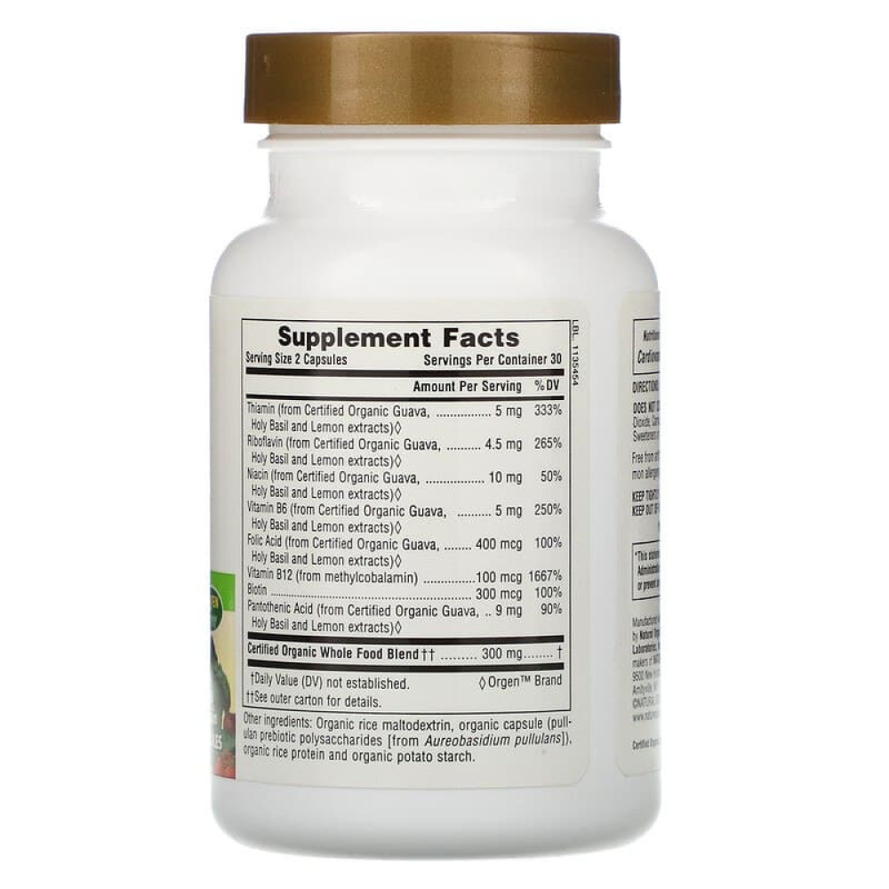 Natures Plus Source of Life Garden Organic BComplex
