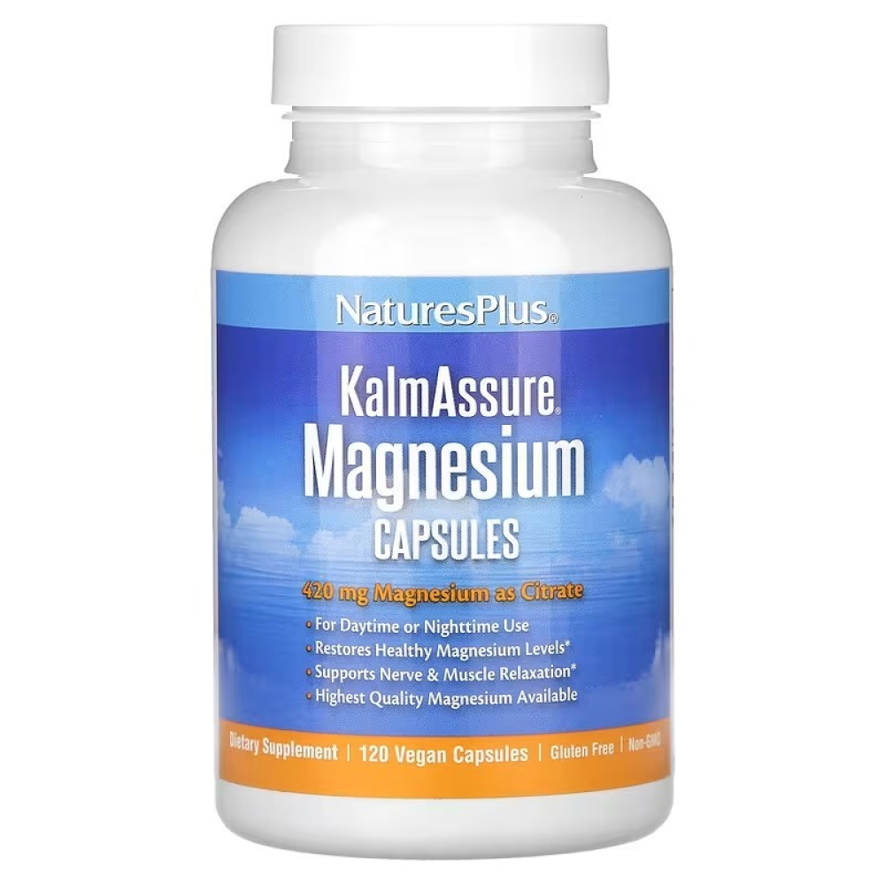 NaturesPlus KalmAssure Magnesium 420 mg