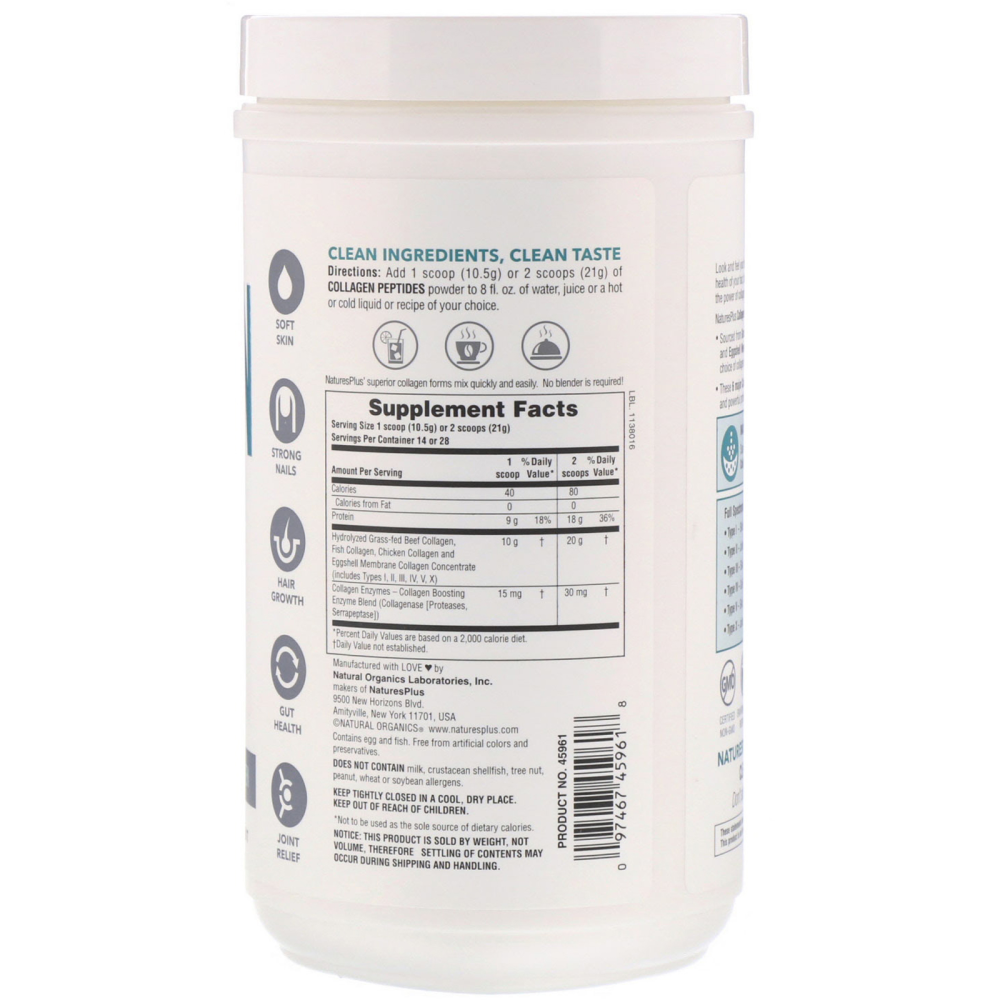 Nature's Plus Collagen Peptides