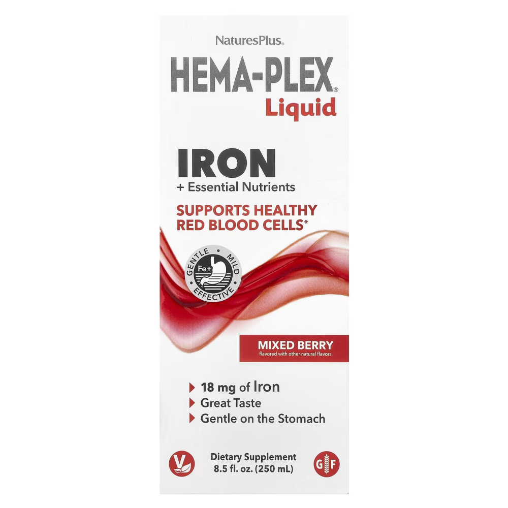 NaturesPlus Hema-Plex® Liquid Iron 250 мл