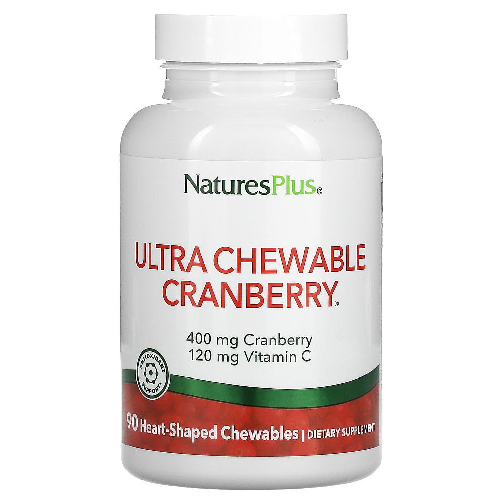 Nature's Plus Ultra Chewable Cranberry With Vitamin C