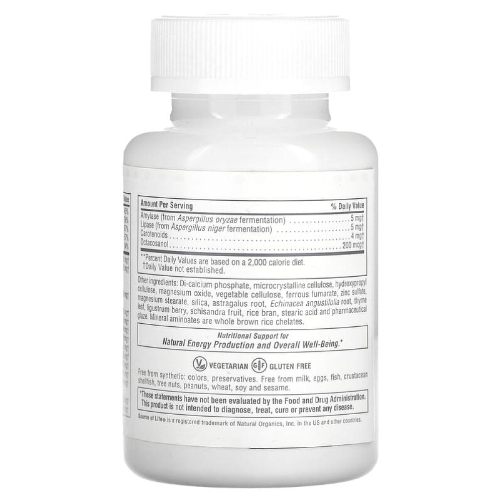 Nature's Plus Source Of Life MultiVitamin & Mineral Suppleme