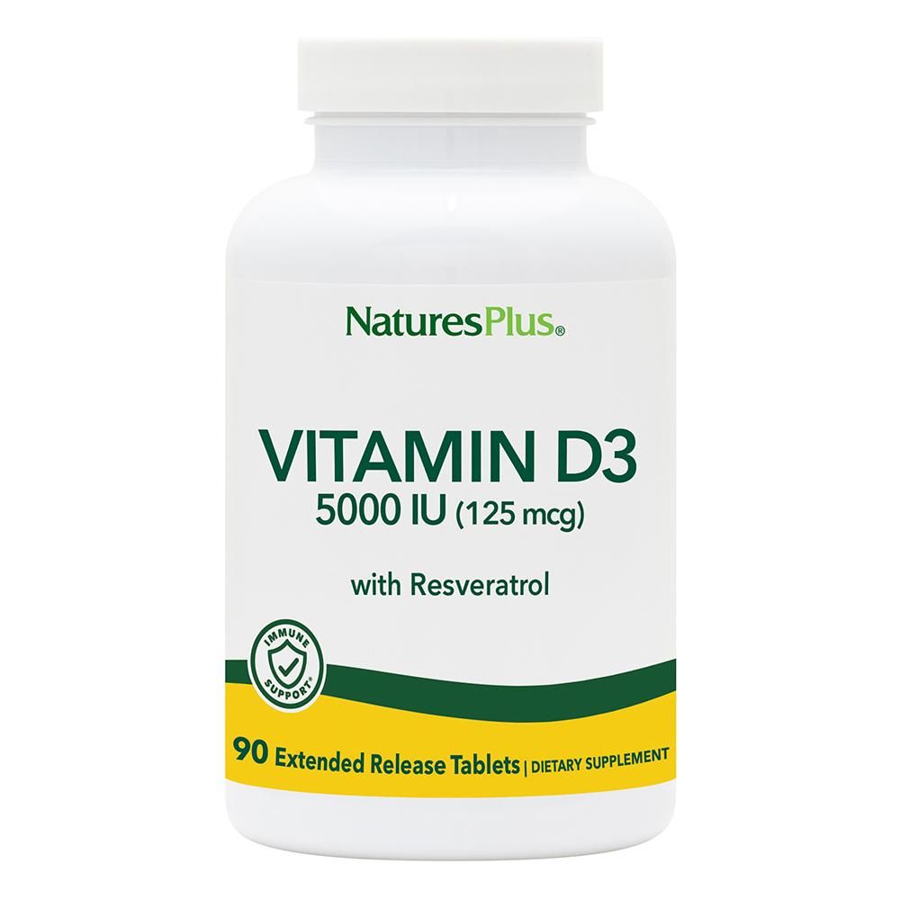 Nature's Plus Ultra Vitamin D3 125 mcg (5000 IU)