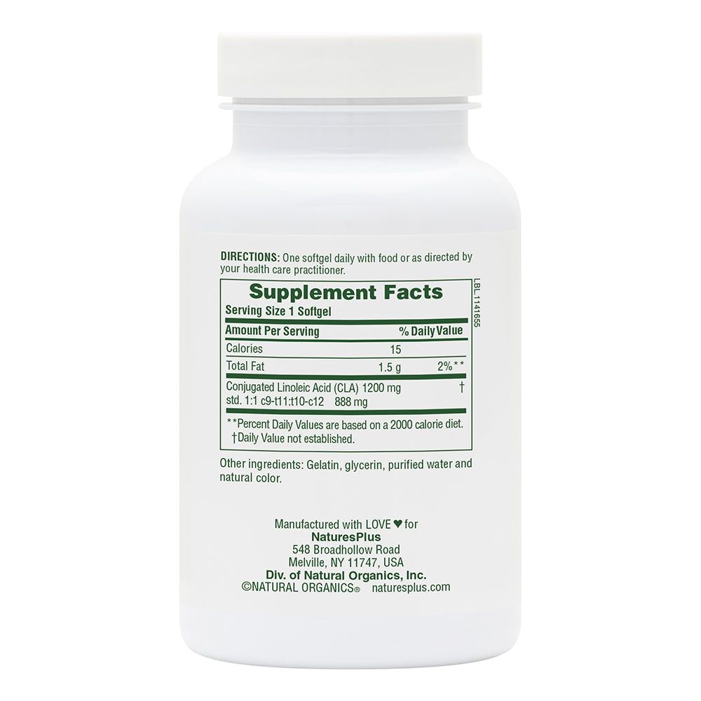 Nature's Plus Mega CLA 1200 mg