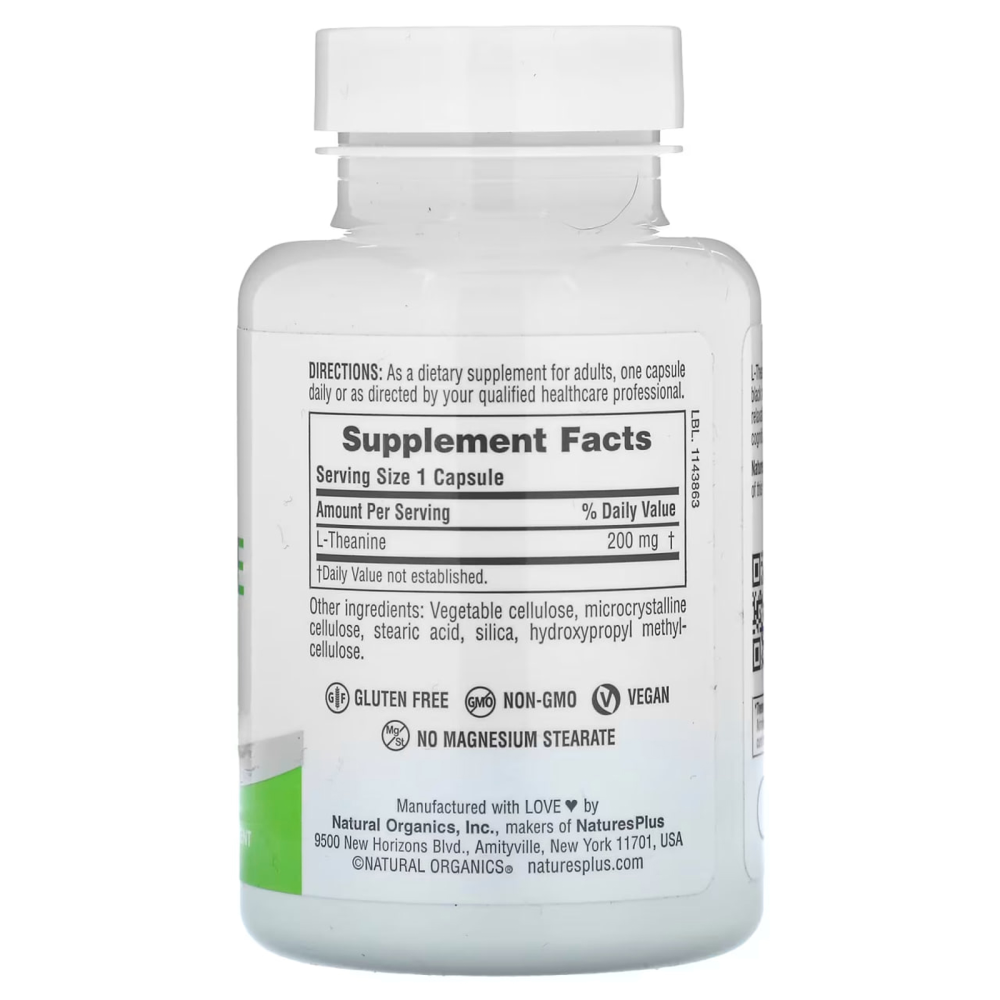NaturesPlus Pro LTheanine 200