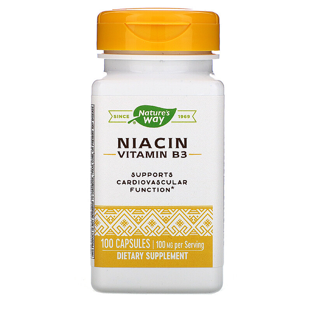 Nature's Way Niacin Vitamin B3 100 mg