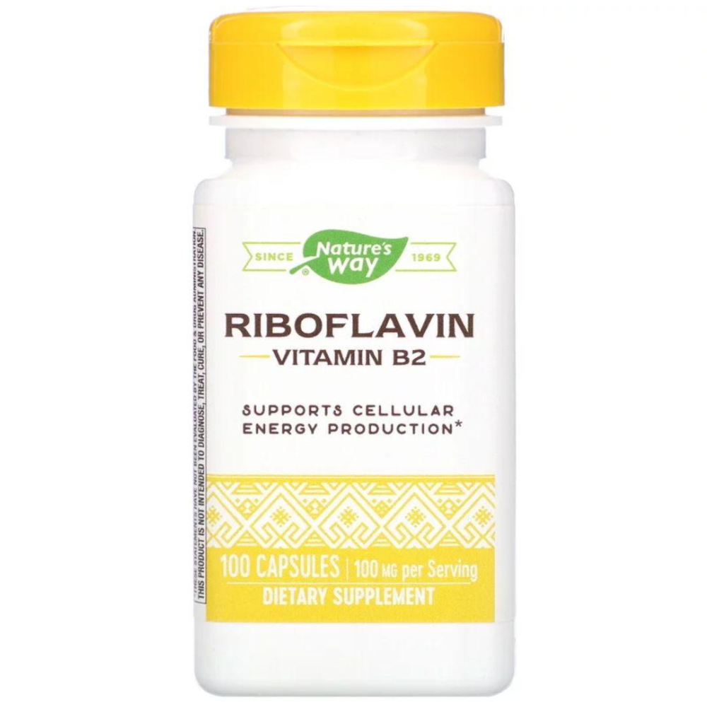 Natures Way Vitamin B2 100 mg