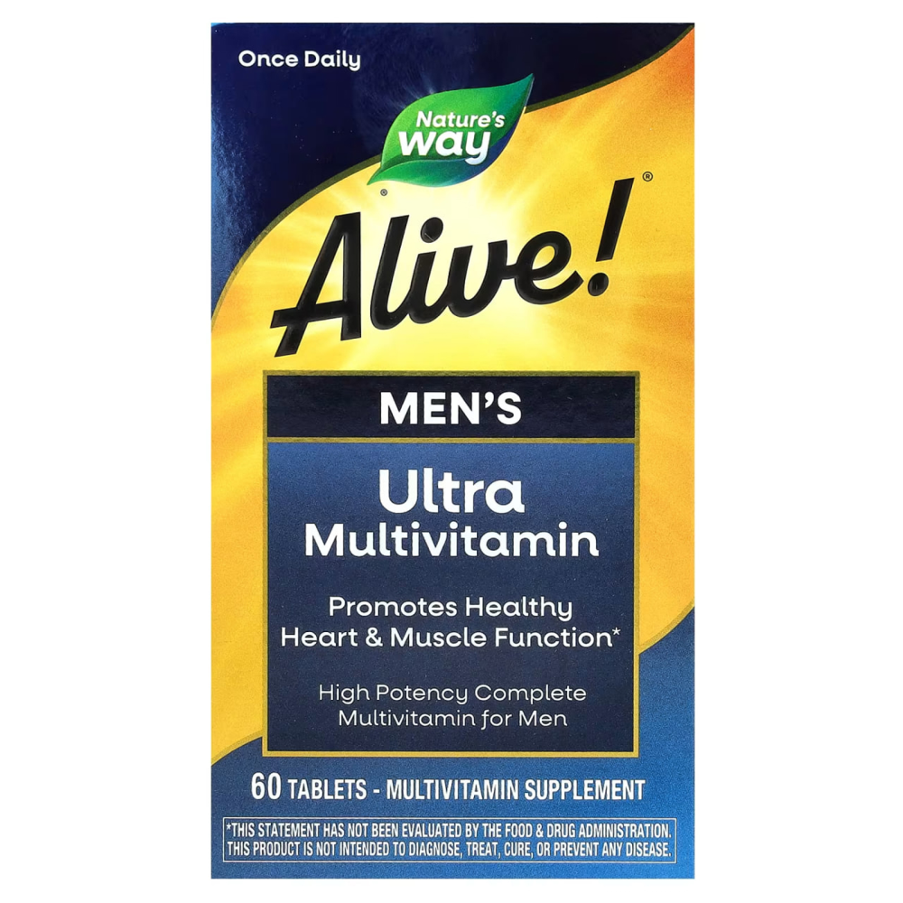 Natures Way Alive! Once Daily Mens MultiVitamin