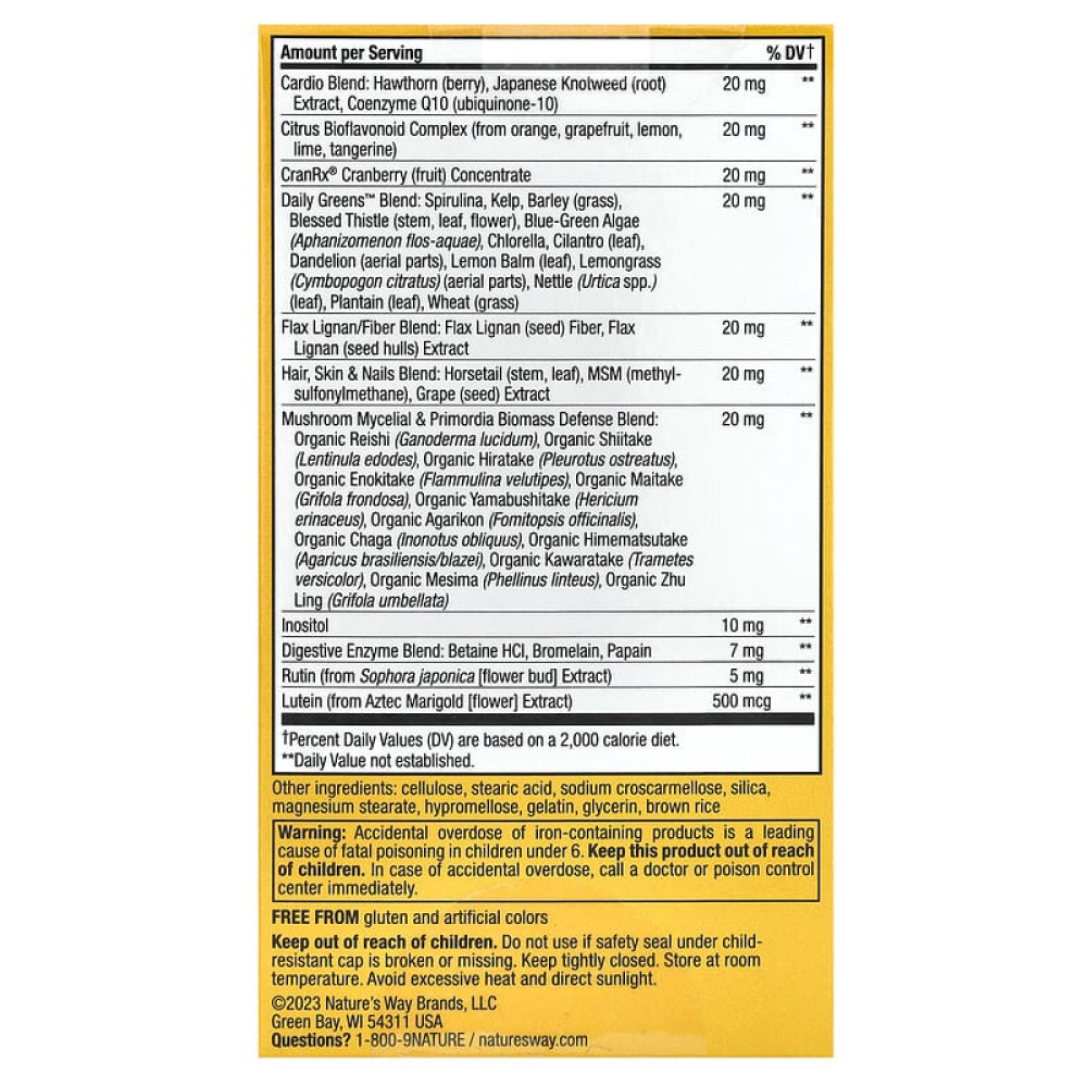 Natures Way Alive! Once Daily Womens Ultra Potency MultiVitamin