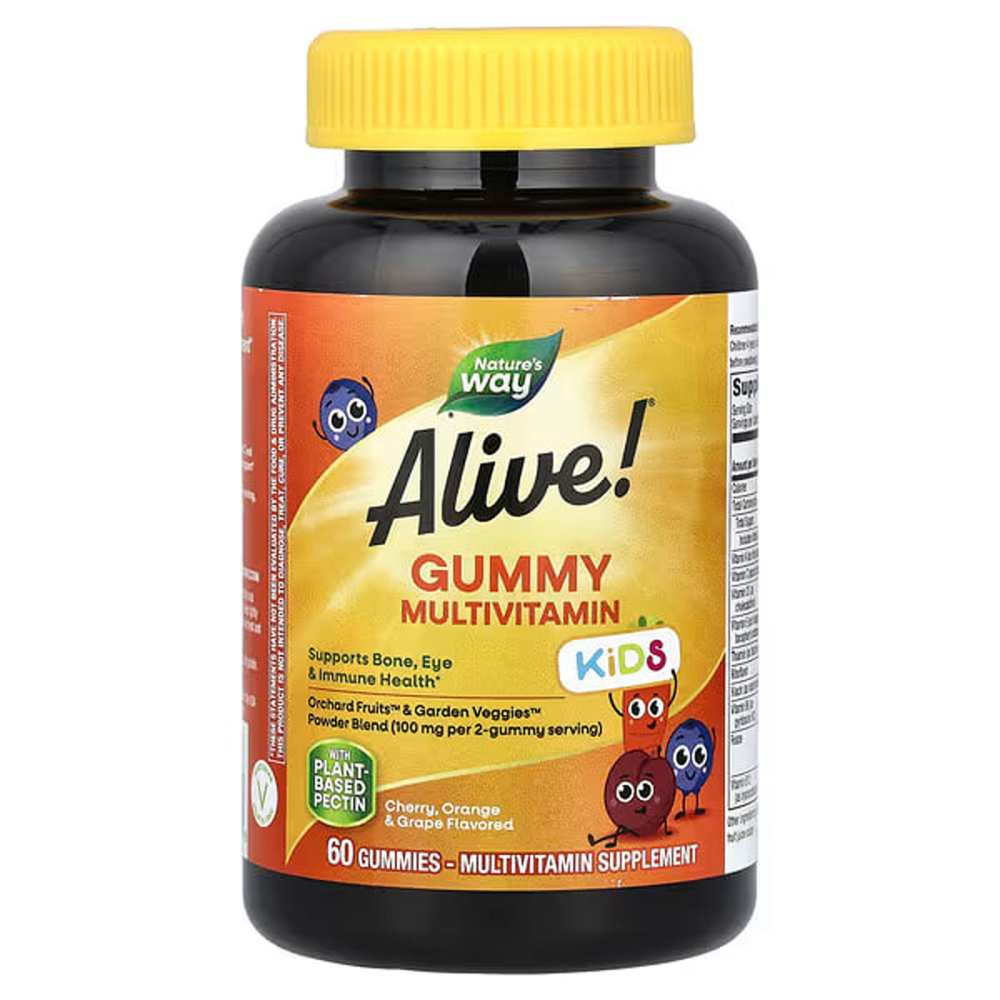 Natures Way Alive! Gummies MultiVitamin for Children