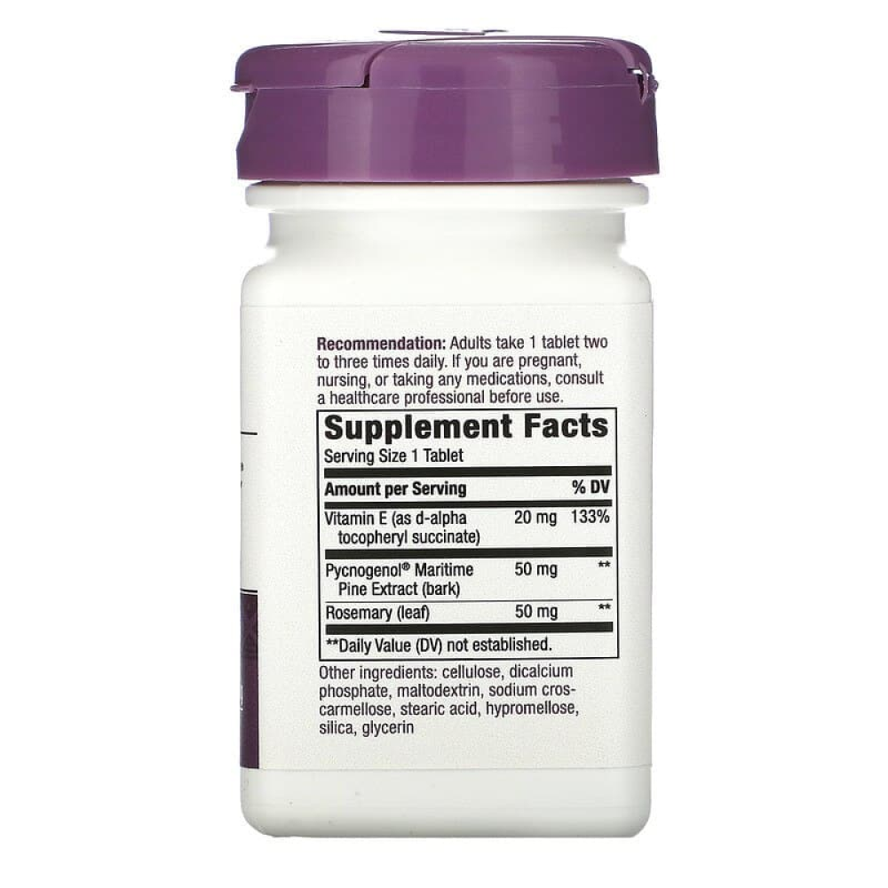 Natures Way Pycnogenol Pine Bark Extract 50 mg