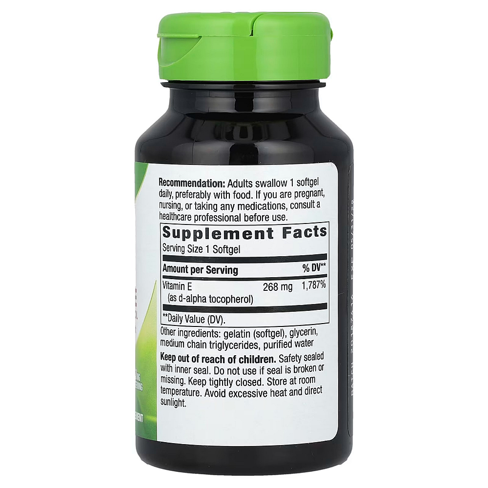 Nature's Way Vitamin E 268 mg