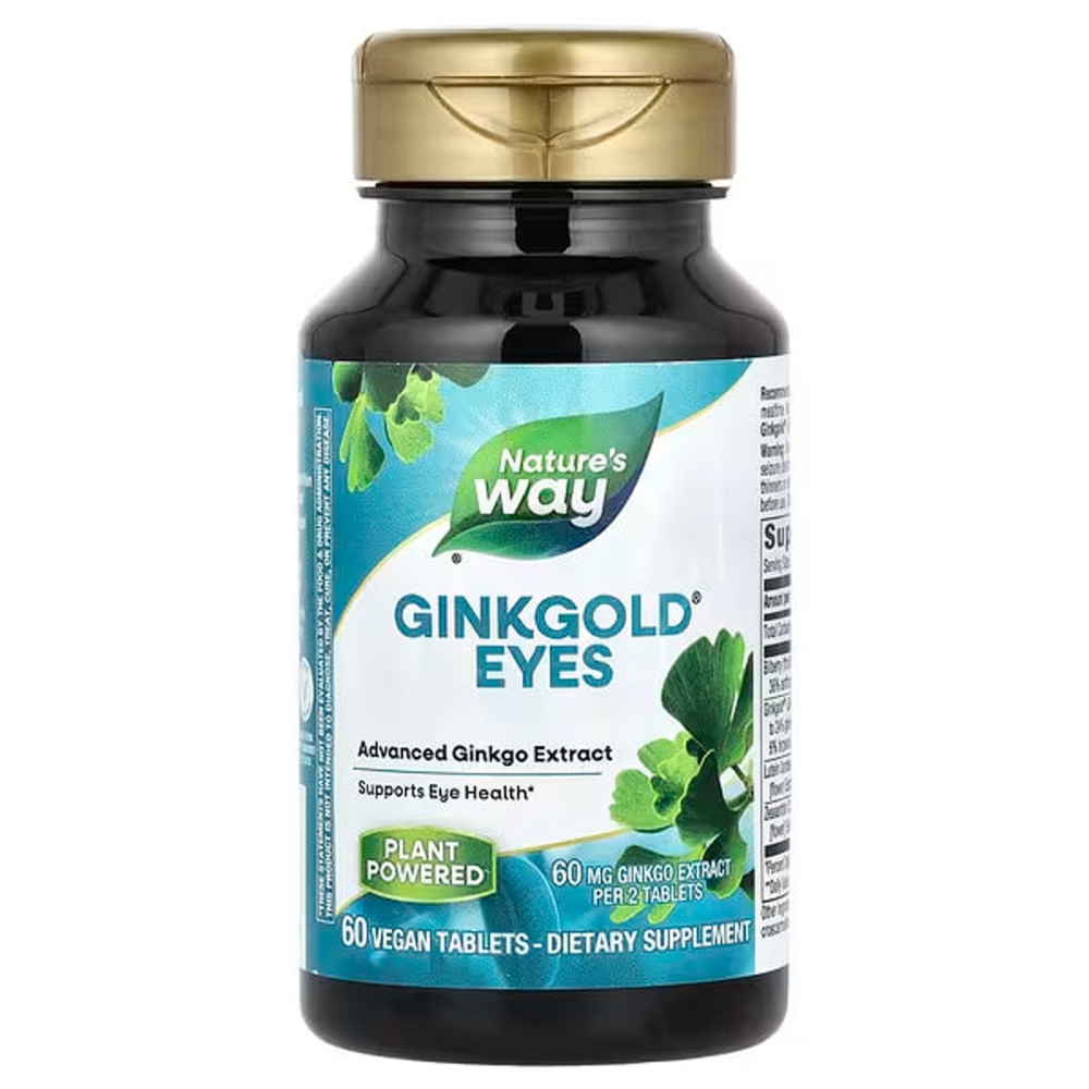 Nature's Way Ginkgold Eyes 60 mg