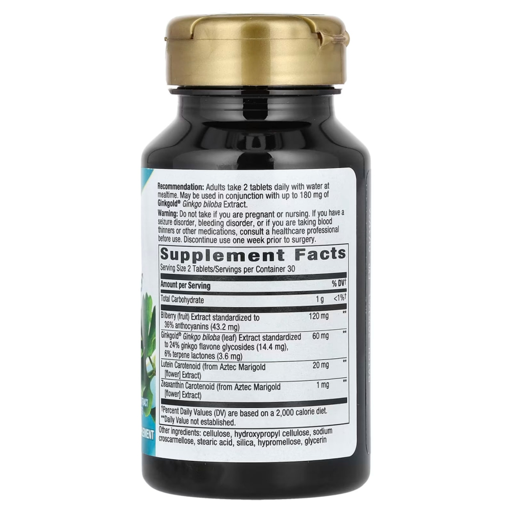 Nature's Way Ginkgold Eyes 60 mg