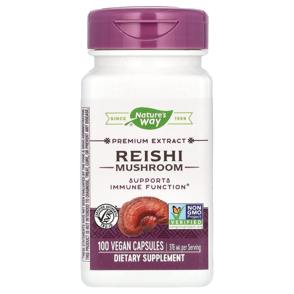 Nature's Way Reishi Standardized 376 mg