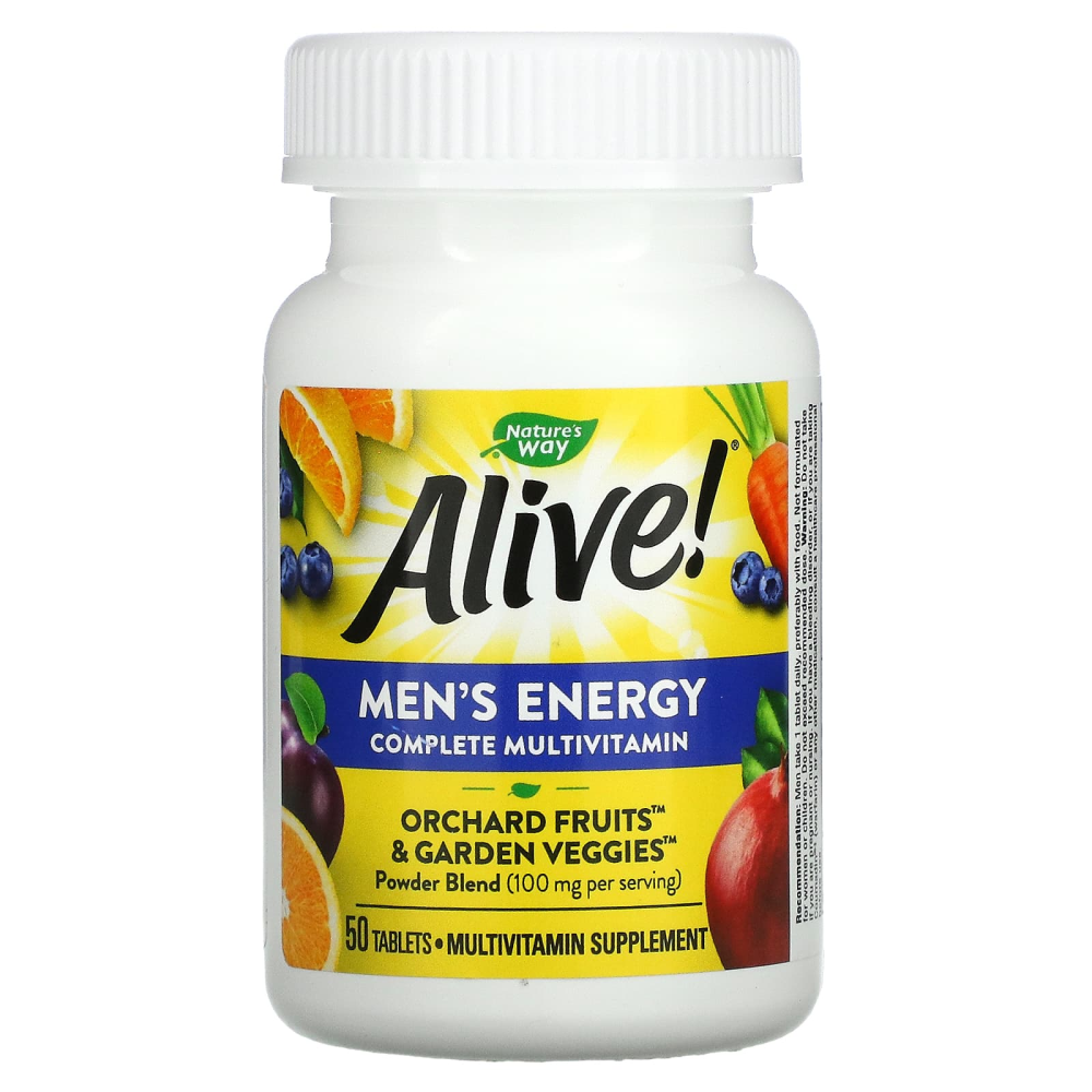 Natures Way Alive! Mens Energy Multivitamin Multimineral